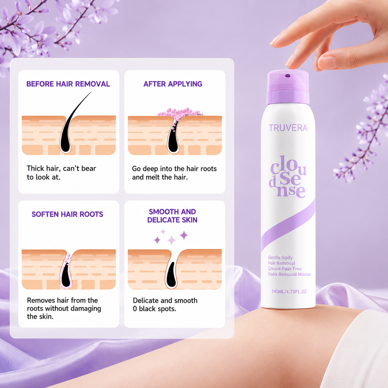 Truvera Hair Removal Mousse